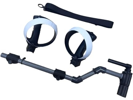 Baomaeyea VR Gunstock für PlayStationVR2, Gun Stock kompatibel mit PSVR2 Controller Griffe für verbesserte Stabilität und Kontrolle Magnetic Stock Rifle Adapter VR Game Vereinfachte Version