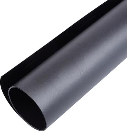 CREATCABIN PVC Fotografie Hintergrund Schwarz Matt Glänzend Tischhintergründe Anzeigetafel Nahtlos Wasserdicht Für Lebensmittel Schmuck Kosmetik Kleine Produktrequisiten Video Fotostudio 90x40cm