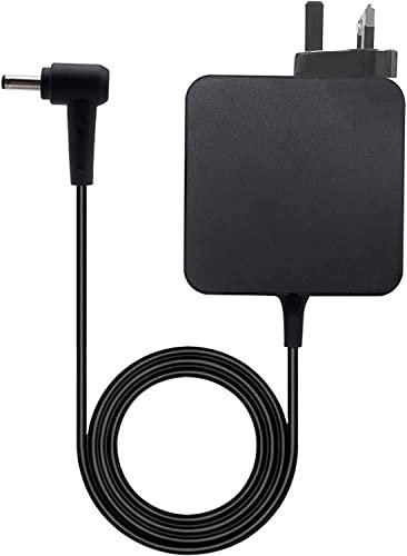 33W 19V 1.75A Laptop Charger Power Supply Compatible for ASUS S200 S200EX202E X202 X201E X201 W202NA W202 X515MA X515M Q200 Q200E ASUS AC1900 RT-AC68U Router Connector: 4.0 * 1.35mm