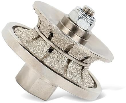 Diamond Edge Router Wheel V20 20mm Bullnose M14 Fixing for Granite Countertop, marble & porcelain (V20)