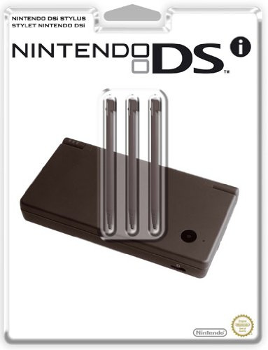 Sachet de 3 stylets Nintendo noirs pour dsi