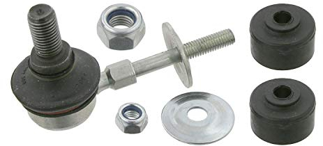 febi bilstein 10517 Verbindungsstange mit Lagern, Unterlegscheiben und Muttern, 1 Stück