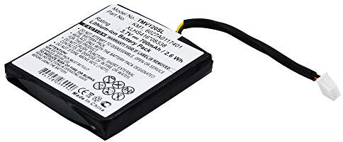 subtel, Akku Navi kompatibel mit Tomtom Via Live 120, Via Live 125, Via 130 (700mAh, 3.7V) Ersatzakku 6027A0117401, KM1, XLHS416 XLHS416*08338