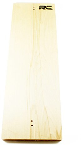 Rerum & Consilium Flammlachs-Brett aus Buchenholz | Holz-Flammlachsbrett | Lachsgrillbrett | Modern | Unvollendet | Rechteckig | Holz | Fischkompatibel