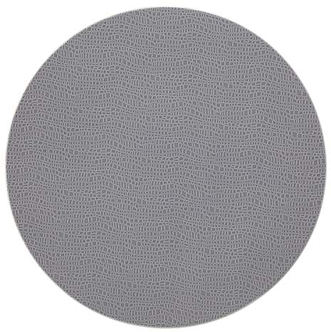 Seltmann Weiden Life Fashion Servierplatte Ø 33 cm – Runde Porzellan Platte mit strukturiertem Relief-Muster, spülmaschinenfest & mikrowellengeeignet, Anrichten & Servieren – Elegant Grey
