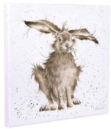 Wrendale Designs - 'Hare Brained' Small Canvas