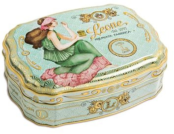 Leone seit 1857 - Dose Liberty Grün Fruchtgummis - Fruchtgelees - Leone vegane und glutenfreie Bonbons - Geschenkdose 200g