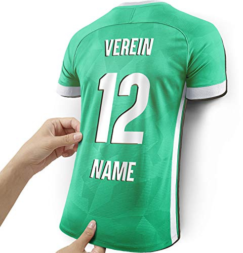 Elbeffekt Trikotlampe für Wien Fans aus Holz - personalisierbares Geschenk - schenke Dein individuellen Wien Fanartikel aus Echtholz