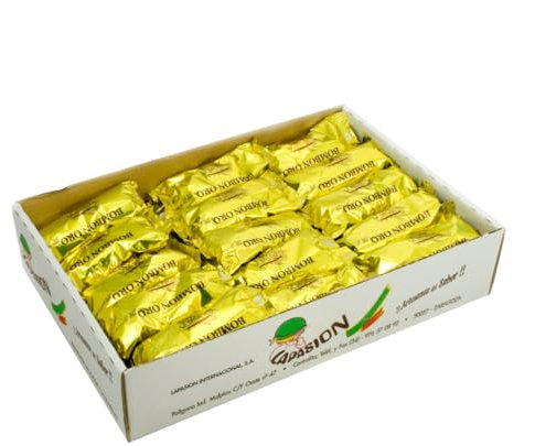 LAPASION - Gâteau au chocolat enrobé | Gâteaux idéaux pour le goûter et le petit-déjeuner | Gâteaux au chocolat enrobé | Gâteaux moelleux au chocolat | Gâteaux Bombón Oro | 2 kg