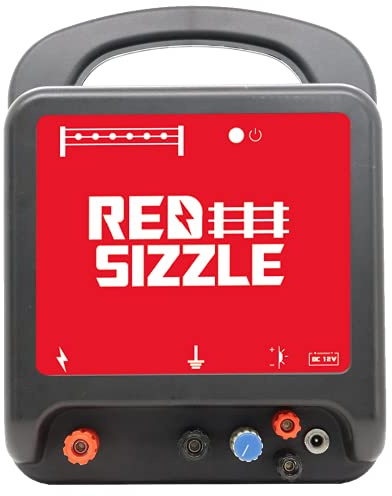Red Sizzle 62MBS | Multi Powered Electric Fence Energizer | 6.5 Joule
