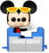 Funko Pop! Disney: WDW50- People Mover Mickey Mouse - Disney World 50th Anniversary - Collectable Vinyl Figure - Gift Idea - Official Merchandise - Toys for Kids & Adults - Movies Fans