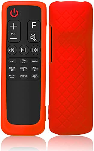 Case for LG Sound Bar Remote, Cover for LG Soundbar AKB75595331 / AKB75595321A / KB75595401 Remote Holder Control Protective Sleeve Skin Red