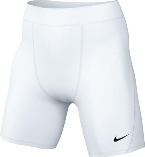NIKE DH8327-100 W NK DF Strike NP Short Pants Women's White/Black Size S