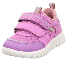 Superfit Mädchen Sport7 Mini Sneaker, Lila Rosa 8500, 24 EU