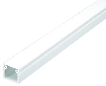 RS PRO Wiring Duct Weiß, 15mm x 25 mm Polyvinylchlorid, Länge 2 m, Packung a 5 Stück