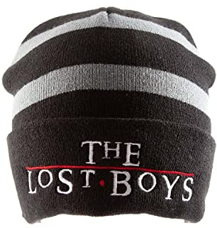 Lost Boys Logo Offizielle schwarze Beanie, Schwarz , One size