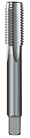 Maschinengewindebohrer HSS Gewindeschneider Durchgangsloch Gerade Nut Geeignet Für Gewindeschneidmaschine (M10x1.0)