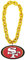 aminco NFL San Francisco 49ers Team Fan Chain Gold