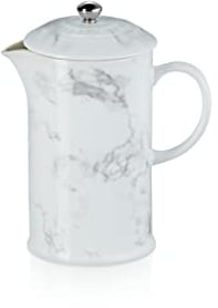 Le Creuset Cafetière à piston en grès Collection Marble 963,9 g