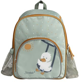 Sterntaler Unisex Baby Kindergarten Rucksack Edda Kinderrucksack, steingrün