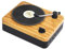 Docooler Retro BT5.3 Speaker Playback Portable Wireless Speaker with Vintage Record Player Design AUX IN/TF Card Playback Rechargeable Mini Speaker