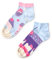 Dedoles Calzini Unisex Donna Uomo & Bambini Calze Cotone con tanti Design divertenti sinistra destra diversi, colore: Viola, disegno: Torta di ciliegie (alla caviglia), taglia: 39-42