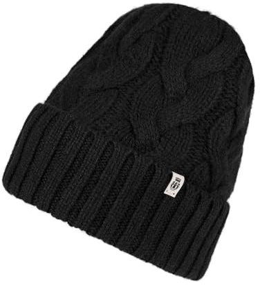 Roeckl Braided Cashmere Mütze Black