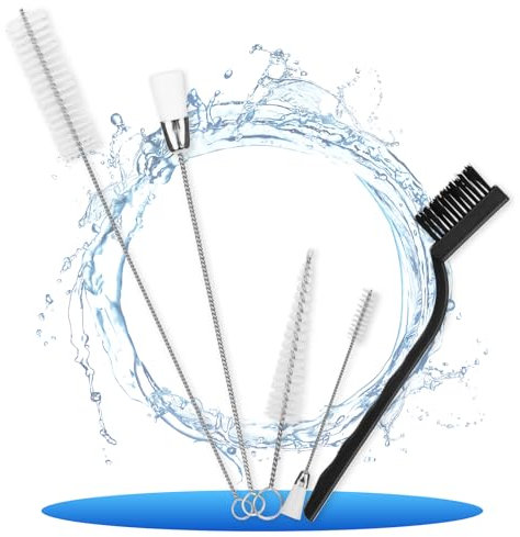 Ancable Juego de 5 cepillos profesionales para sistemas de pulverización de pintura Wagner, incluye cepillos de limpieza especiales versátiles para una limpieza eficiente