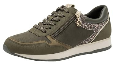 Tamaris Damen Schnürer Vegan grün 40