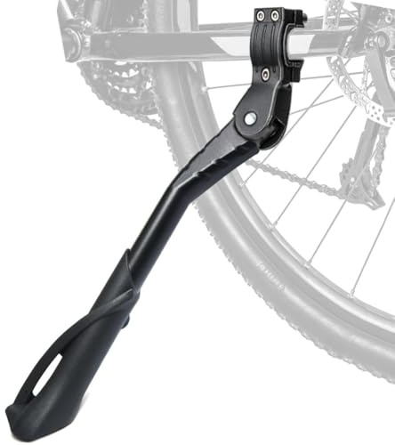 ZKSJFU Fahrradständer für Focus Vice Wasgo TR Whistler, Fahrradständer Kickstand Aus Aluminiumlegierung - Universell Verstellbar Für 24-29 Zoll Räder Bike Zubehör,A