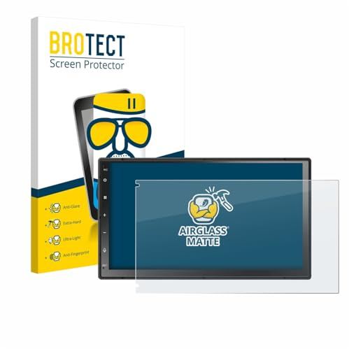 BROTECT Schutzglas für Atoto A5LG2B7T 7 | Entspiegelnder Displayschutz Made in Germany Schutzfolie Glas Matt Anti-Reflex Kratzfest 9H Anti-Fingerprint Einfache Montage