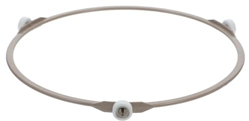 Housoutil Mikrowellen Drehtellerring aus Kunststoff mit 16 Rollen Ersatz Drehteller Halterung für Mikrowellen Kompatibel mit 19cm Mikrowellentellern Mikrowellenzubehör für Küchengeräte