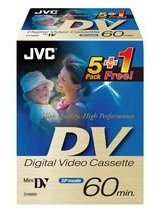 1x6 JVC M-DV 60 Special Pack Euro 2008