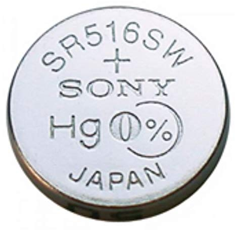 Sony Silber-Oxid Knopfzelle Code 317