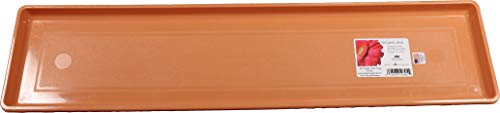 Root & Vessel 10305, Terracotta, Countryside Flower Box Tray, Large (28.25” x 6.5”)