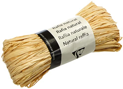 Maildor 196071C Clairefontaine - Rafia natural para manualidades, 50g