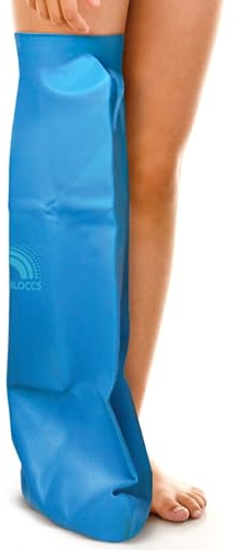 Bloccs – Wasserdichter Beinprotektor für Gipsverbände - #CL78-L - Kinder (L)