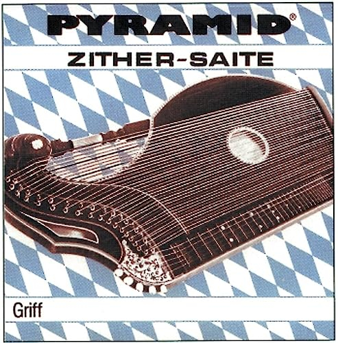 Pyramid Zither-Saiten Griffsaiten für elektrische Tonabnahme C Nickel 586.105