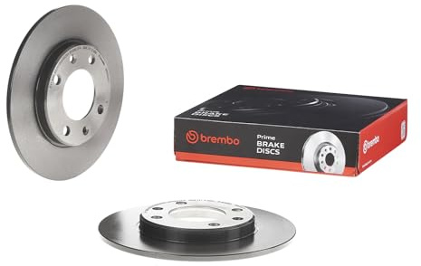 2x Bremsscheibe COATED DISC LINE Voll Ø 247 mm Hinten (08.5334.11) Hinten von Brembo (Set08.5334.11) Bremsanlage Bremsscheibenset, Scheibenbremse, Satz, Bremsscheibensatz