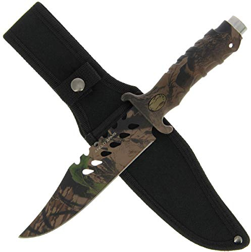 G8DS® Jagdmesser Fahrtenmesser Camo Complete Jagd Camping Outdoor