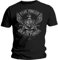 Five Finger Death Punch Herren Howe Eagle Crest T-Shirt, Schwarz (Black Black), Large