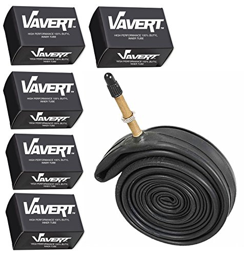 Vavert 29 x 1.9-2.2 Mountain Bike Inner Tubes - Presta Valve (Pack of 5)