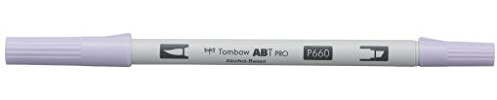 Tombow ABTP-660 Alkoholbasierter Marker ABT PRO zwei Spitzen lavender blush