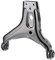 RIDEX 273C0714 Querlenker Vorne Links, unten
