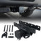 Xprite Anhängerkupplung für Jeep Wrangler JL/JLU 2018–2021 (2-Türer & 4-Türer Unlimited), Schwarz, Allwetter, Stahl, Pulverbeschichtet, 5,1 cm, 6000 lbs, 1 Jahr Garantie