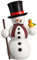 Seiffener Volkskunst | Räuchermännchen | Räucherfigur 15 cm | Schneemann | Original Erzgebirge | 12213 | mit Vogel