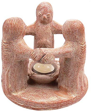 Fritz Cox® Freundeskreis Teelicht-Halter (3 Freunde)