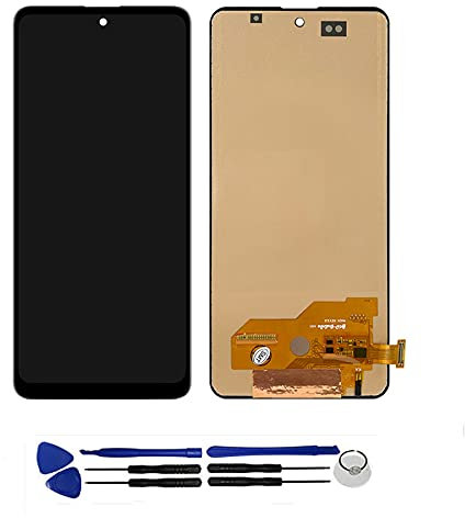 OYOG Ecran pour Samsung Galaxy A51 4G SM-A515F Vitre Tactile LCD Assemblé (sans Châssis) Pas de l'empreinte Digitale sous l'écran Remplacement Noir