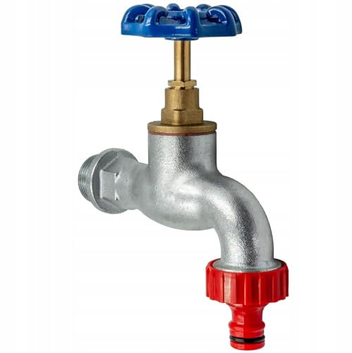 Auslaufventil Wasserhahn - Auslaufhahn Gusseisen 3/4 Zoll