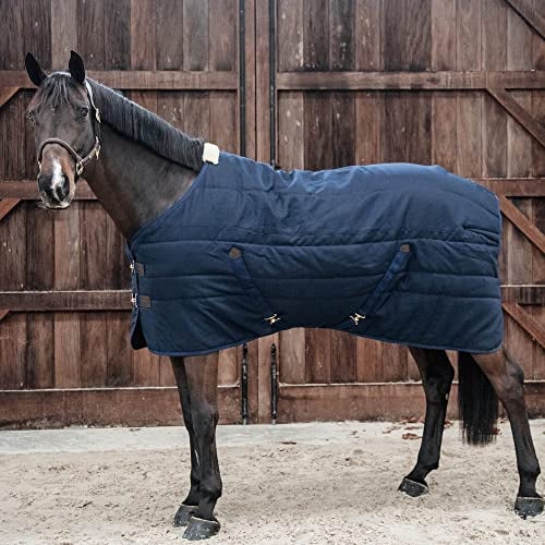 Kentucky Horsewear Stable Rug Classic Stalldecke 200g, Größe:125, Farbe:Navy